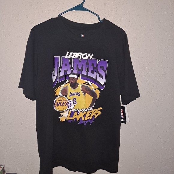 Lakers LeBron James T-shirt Sz.L - Picture 5 of 14